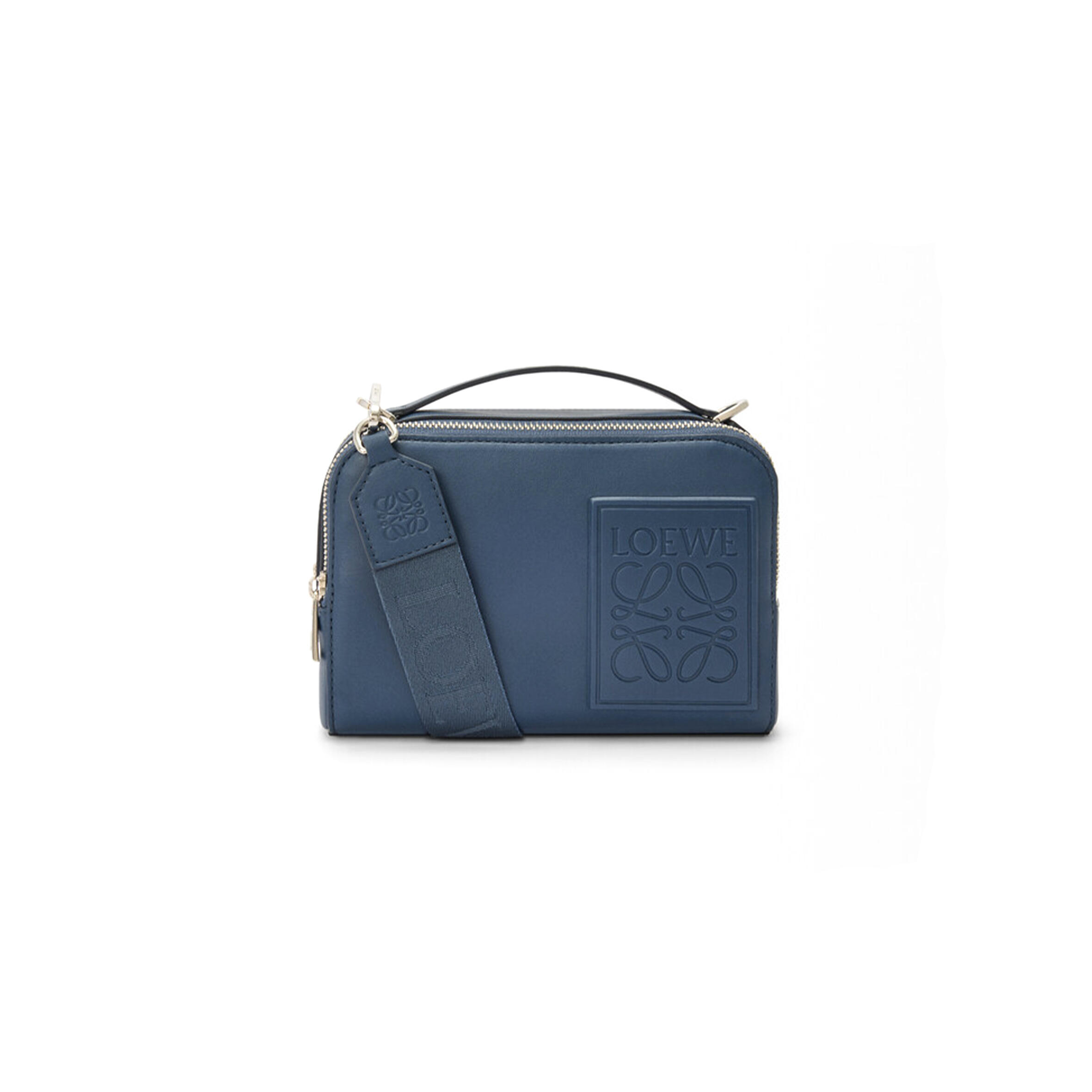 LOEWE MINI CROSSBODY CAMERA BAG IN SATIN CALFSKIN C565R41X05 (18*13*8.5cm)